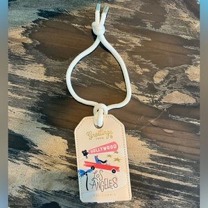 Spartina luggage tag Hollywood Los Angeles post card new with tags